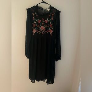Evereve Braeve Floral Embroidered Dress